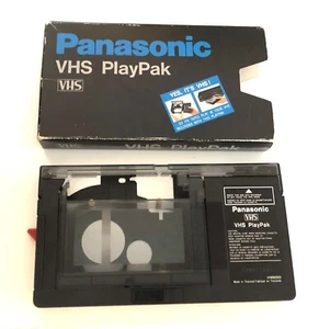 Genuine Original OEM Panasonic VHS PlayPak VHS -C Cassette Adapter  - Picture 1 of 3