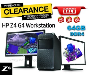 HP Z4 G4 3.70GHz Xeon W-2135 64GB DDR4 512GB NVMe SSD + 1 TB SATA Quadro K2200 4GB - Zdjęcie 1 z 13