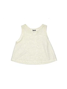 Tween Diva Girls Ivory Short Sleeve Top 10 - Picture 1 of 2