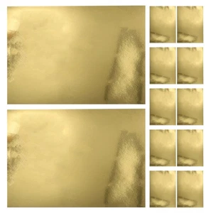 30 Stück Gold Lager Basteln Hintergrund Papier Blanko Papiere zum Drucken - Bild 1 von 12
