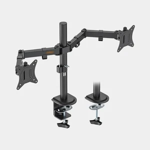 Vonhaus Dual Arm Desk Mount with Clamp 3005074 *CUSTOMER RETURN - READ DESCRIPT* - Afbeelding 1 van 5