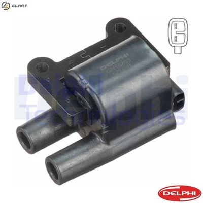 IGNITION COIL GN10703-12B1 FOR HYUNDAI G4HD 1.1L 4cyl TB - Image 1 of 4