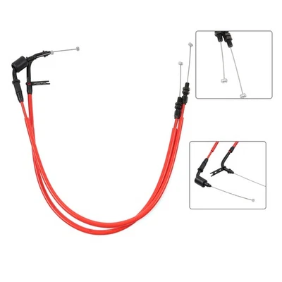 Throttle Cable Wire Line Linkage Red For Suzuki GSXR1000 2009-2016 - Image 1 of 4