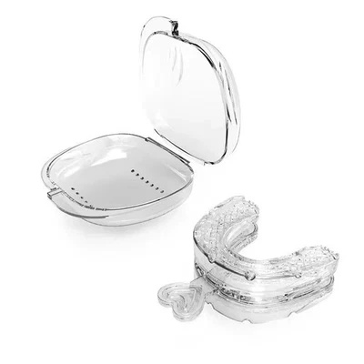 Stop Snoring Mouthpiece Sleep Apnea Guard Bruxism Anti Snore Pure Grind Aid Tray - Image 1 of 4