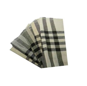 Bufanda de hombre probada suave elegante y bufandas multadas de lana Made IN Italy - Imagen 1 de 8