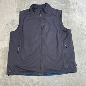 Cody James Vest Mens XL Gray Fleece Lined Core WRIGHTWOOD Waterproof - Picture 1 of 9