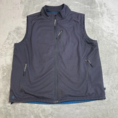 Cody James Vest Mens XL Gray  Fleece Lined Core WRIGHTWOOD Waterproof - Image 1 of 4