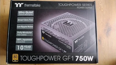 Thermaltake ToughPower GF1 750 Watt ATX-Netzteil 80-Plus-Gold - Bild 1 von 4