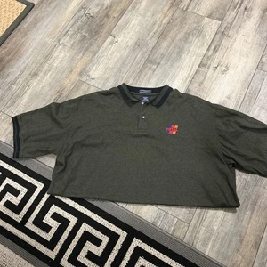 Vintage Rare Total Oil Gas Polo Hilton USA Made XXXL Shirt Advertising - Picture 1 of 20