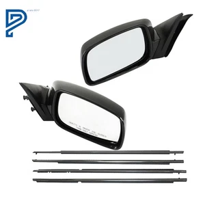Outer Door Mirrors Left Right And Window Trims For Toyota Camry Hybrid 2007-2011 - Picture 1 of 24
