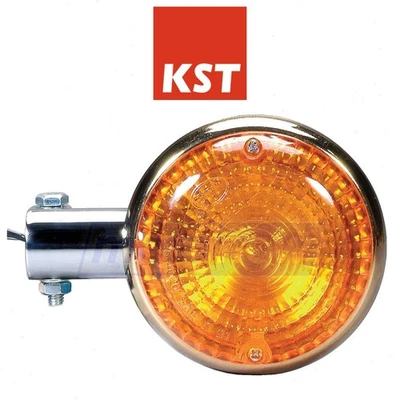 K&S Front DOT Approved Turn Signal for 1984-1985 Yamaha XV1000 Virago - zg Foto 1 de 4