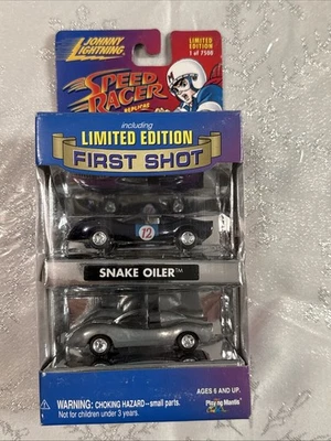 Engrasador de serpiente Johnny Lightning Speed Racer edición limitada primer disparo Foto 1 de 4