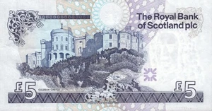 UK ROYAL BANK OF SCOTLAND 5 STERLINE 2010 P-352e UNC - Foto 1 di 2