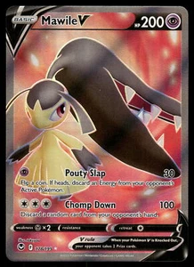 Tarjeta Pokémon Mawile V (arte completo) casi nueva 178/195 SWSH12: Silver Tempest - Imagen 1 de 2