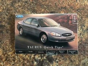 2002 Ford Taurus Quick Reference Guide for the Owners Manual - Picture 1 of 1