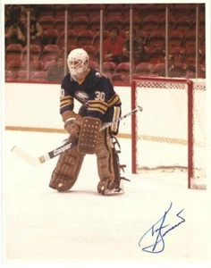 Autographed  8x10 TOM BARRASSO  Buffalo Sabres Photo  w/COA - Picture 1 of 1