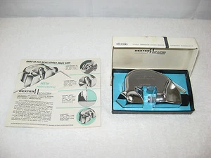 Vintage Dexter Mat Cutter by Russell Harrington Cutlery - Box / manual / Blade - Picture 1 of 12