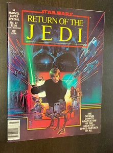 MARVEL SUPER SPECIAL #33 (1983) -- Star Wars Return of Jedi -- VF/NM - Picture 1 of 3