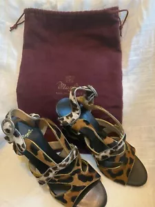 BRUNOMAGLI Womens Shoes + NEW Leopard Print - Picture 1 of 12