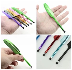 Universal 5pcs Feather Stylus Pen for Devices Fit For Iphone Samsung Ipad - Picture 1 of 7
