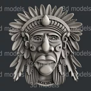 3D STL Modelle für CNC, Artcam, Aspire, Relief Totem - Bild 1 von 4