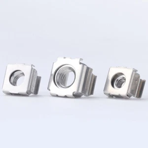 M4 M5 M6 M8 Cage Floating Nuts Cabinet Metal Fixing Clip Nut 304 Stainless Steel - Picture 1 of 5