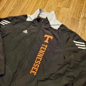 Adidas Scorch Tennessee Volunteers Jacket Men XL Black Orange Football - Picture 1 of 8