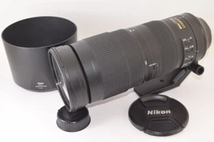 Nikon AF-S NIKKOR 200-500mm F5.6E ED VR Telephoto Lens w/Front cap,Rear cap,Hood - Picture 1 of 10
