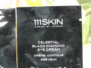 111 PIEL CREMA PARA OJOS DIAMANTE NEGRO CELESTIAL Muestra 2ml / 0.06fl oz ***$50*** Valor - Imagen 1 de 6