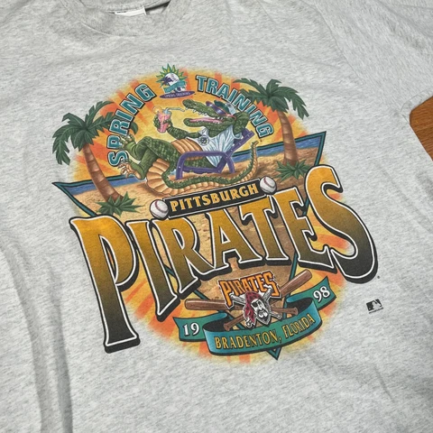 Vintage Pittsburgh Pirates Spring Training T-shirt Gift For Men All Sizes Cover