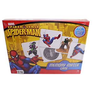 Marvel Spider Sense Spider-Man Memory Match Game - Cardinal - Sealed 2012