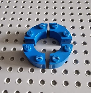 Lego City Viertelstein Brunnenstein Blau 4 Stück 3063 85080 45417 A087 - Bild 1 von 1