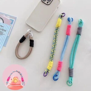 Rainbow Hanging Chain Ring Detachable Rope Wrist Strap Bag Keychain Woman - Photo 1 sur 17