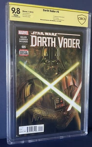 Star Wars Darth Vader #5 CBCS 9.8 Signed By Adi Granov 1st App Of Astarte Twins - Picture 1 of 2