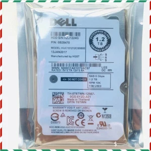 HGST 1.2TB 10K SAS DELL 2.5" SAS HARD DRIVE SERVER R610 R620 R630 - Picture 1 of 4