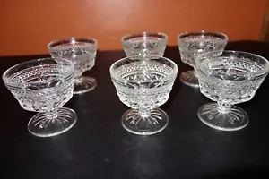 Anchor Hocking WEXFORD CLEAR 3-5/8" Champagne/ Sherbet Glasses Set of 6 - Picture 1 of 3
