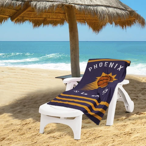 Northwest NBA Phoenix Suns "Stripes" Beach Towel, 30" x 60" Cover
