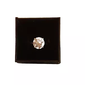 Size 9 Sterling 10mm Round Ring Made With Zirconia From Swarovski(6.70 TCW)(441) - Picture 1 of 12