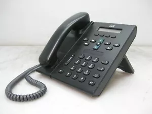 Lot of 10 Cisco CP-6921-C-K9 IP Charcoal business Phones with Handset and Stand - Picture 1 of 7