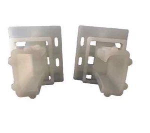 10 Pair C-Shaped End Sockets Self Closing Adjustable Drawer Slides Left & Right - Picture 1 of 3