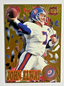 John Elway 1995 Pacific Triple Folders Big Guns INSERT #BG=4 Denver Broncos