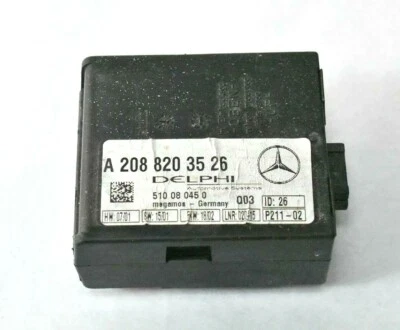 98-03 Mercedes-Benz CLK320 CLK430 Anti Theft Alarm Unit Module 2088203526 - Image 1 of 4
