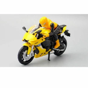 1:18 Yamaha YZF-R1 Motorcycle Model Toy Diecast Motorbike Toys Boys Gifts Yellow - Picture 1 of 5