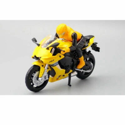 1/18 Yamaha YZF-R1 Motorcycle Model Diecast Toy Car Toys for Kids Gifts Yellow - Image 1 of 4