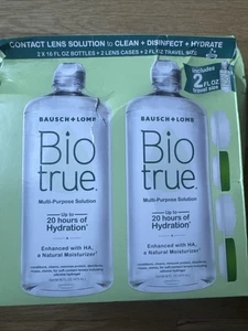 Solución multiusos para lentes de contacto Biotrue - 16 fl oz (paquete de 2) - Imagen 1 de 4