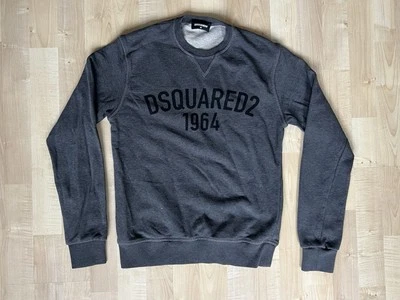 Dsquared2 Sweatshirt Pullover | Aufdruck | dunkelgrau Gr. 164 (14Y) | Sehr Gut - Bild 1 von 4