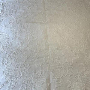 Shavel White Queen Matelasse Coverlet Made In Portugal - Picture 1 of 6