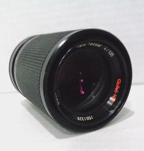 VTG Rollei HFT Tele-Tessar 135mm f/4 QBM Mount Telephoto Lens Singapore Made EUC - Picture 1 of 8