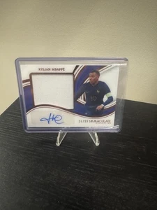 2023-24 Kylian Mbappe Panini Immaculate Collection Patch Jersey Auto /99 France - Bild 1 von 2