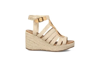 Sandalias Blowfish Malibu para mujer Pazazz cuerda polvorientas naturales troqueladas/yute natural Foto 1 de 4